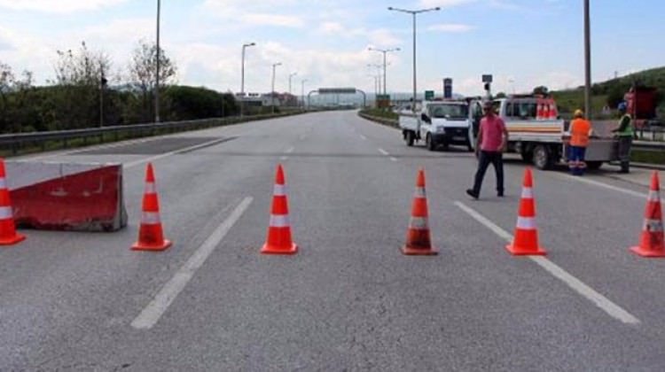 Bolu'da TEM'in İstanbul yönü ulaşıma kapatıldı! 20 gün açılmayacak