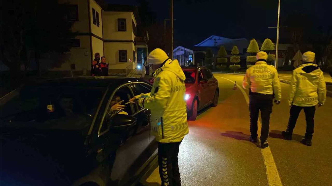 Bolu’da trafik denetimlerinde dudak uçuklatan ceza