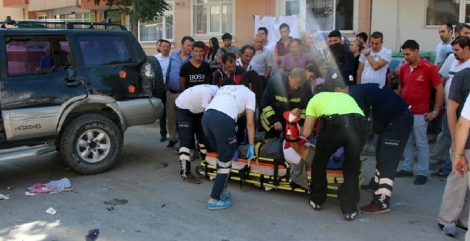 Bolu’da trafik kazası: 2 kişi yaralı