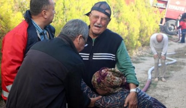 Bolu'da yanan evlerini gözyaşları içinde izlediler