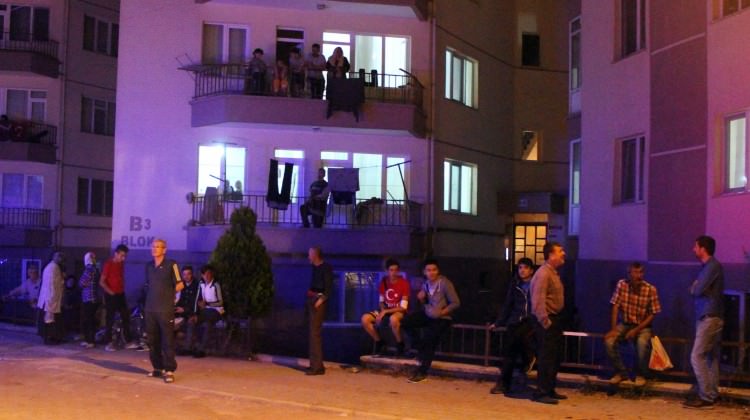 Bolu'da 'Yardım edin' çığlıkları mahalleyi sokağa döktü
