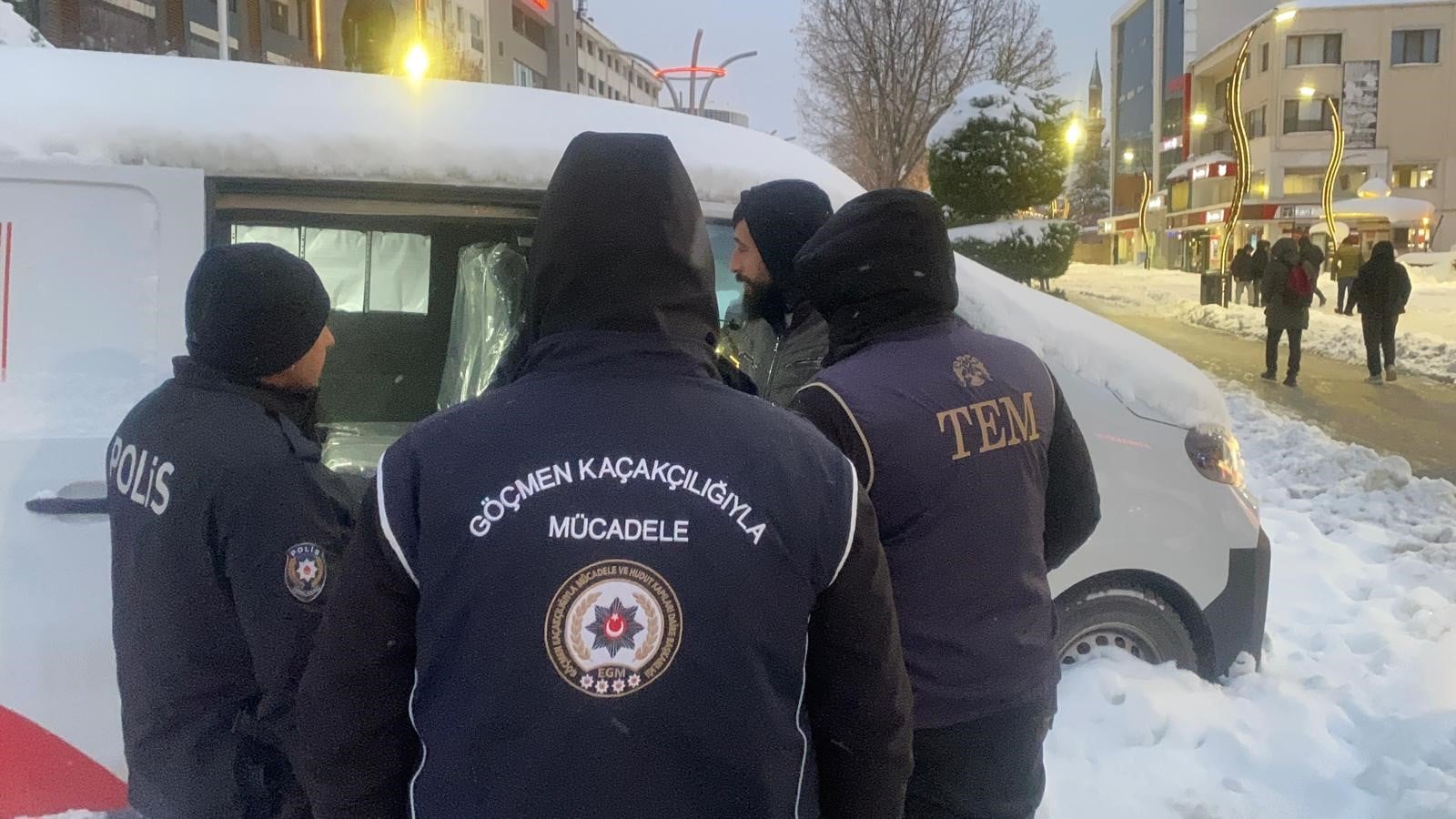 Bolu’da yılbaşı öncesi kaçak göçmen denetimi