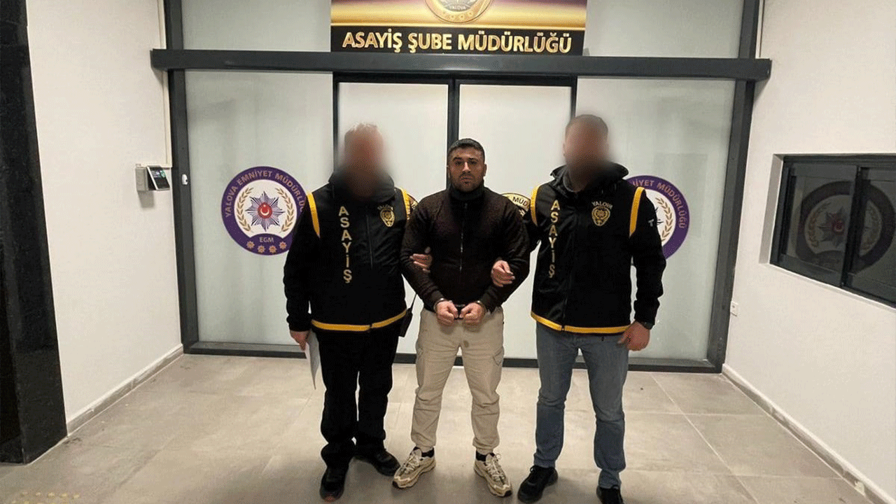 Bolu'dan kaçan suçlu Yalova'da uyurken yakalandı!