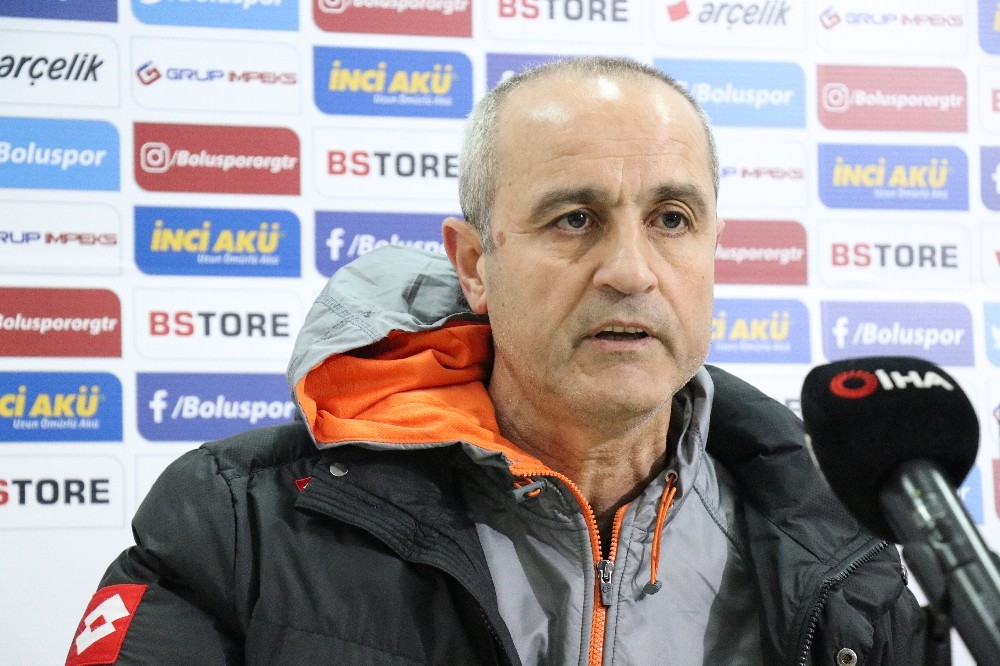 Boluspor - Adanaspor maçının ardından 