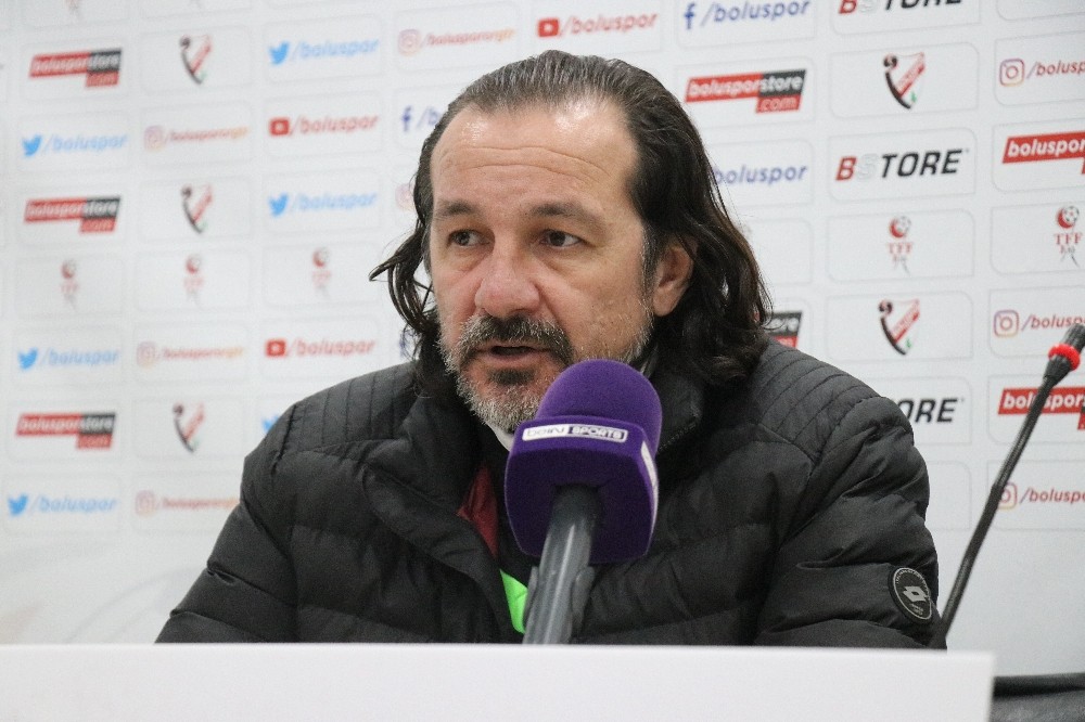 Boluspor - Balıkesirspor maçının ardından 