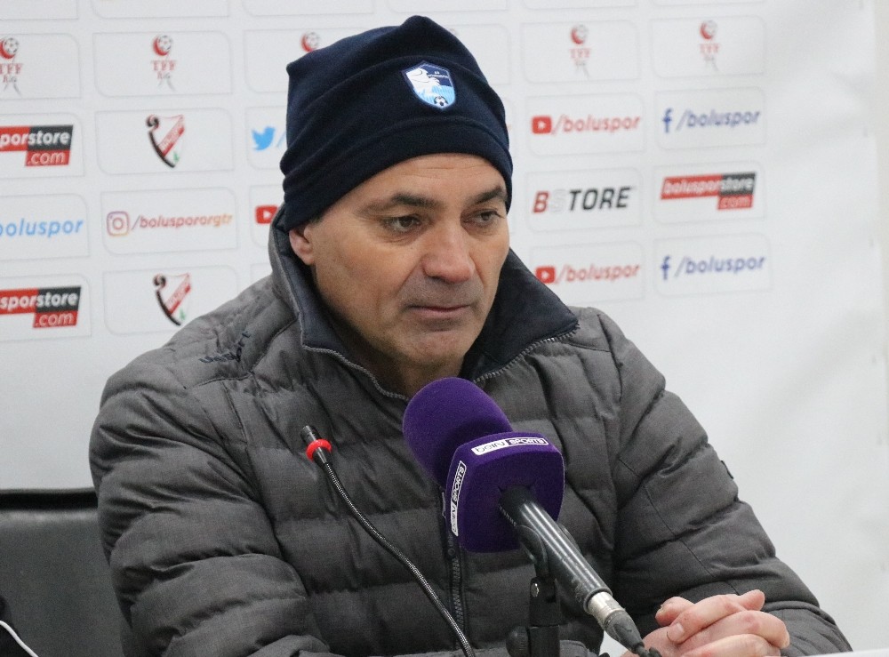 Boluspor - Erzurumspor maçının ardından 