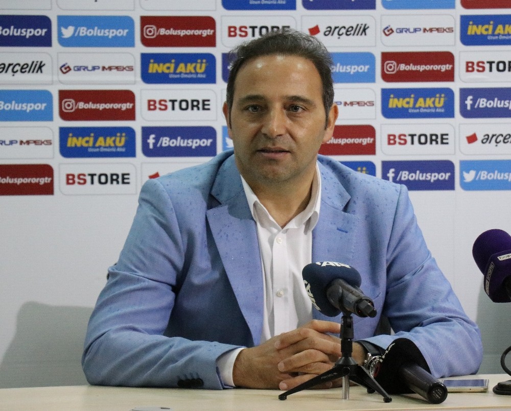 Boluspor - Eskişehirspor maçının ardından 