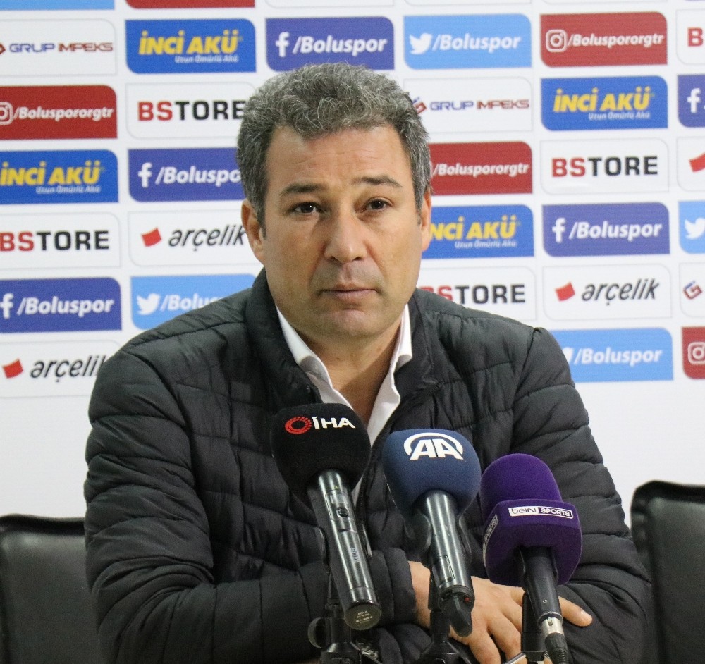 Boluspor - Hatayspor maçının ardından 