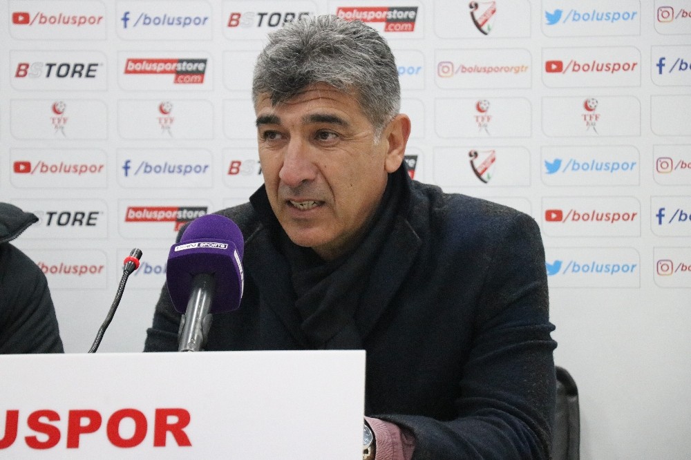 Boluspor - Ümraniyespor maçının ardından 
