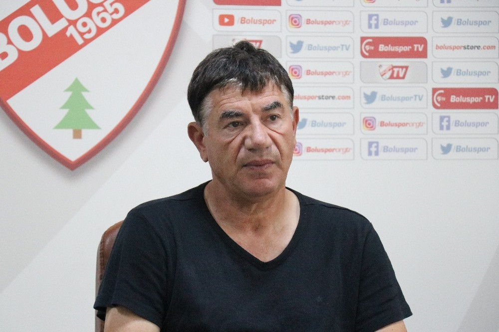 Boluspor Teknik Direktörü Giray Bulak: 