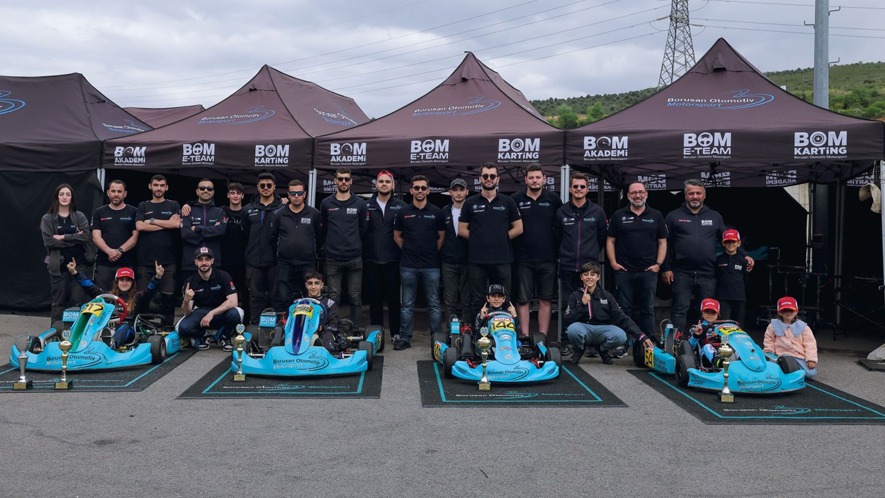 BOM Karting 2025’te podyumları sallıyor! Güçlü kadro, büyük başarılar