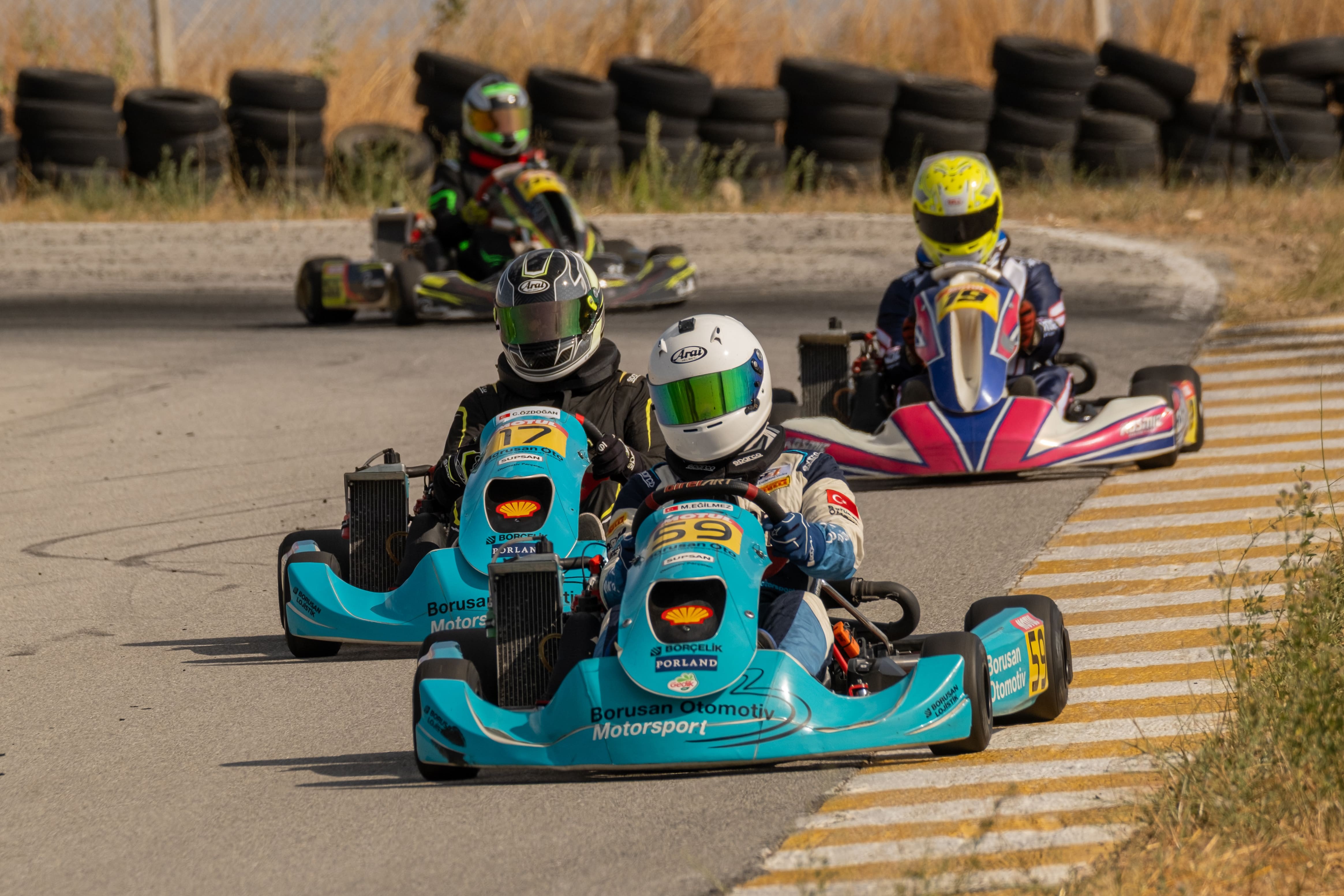 BOM Karting Takımı Uşak’ta Master Kategoride Podyumun Zirvesinde