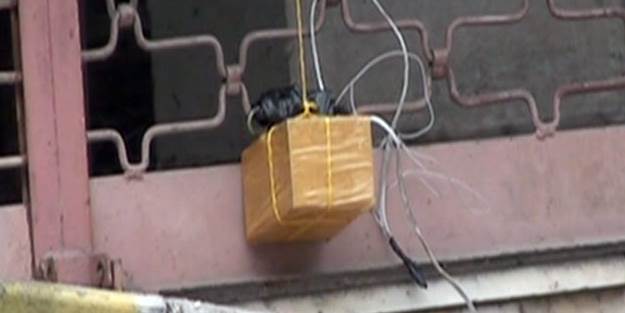 Bomba süsü verilen paket paniğe neden oldu