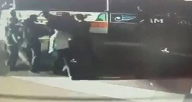 Bomba tehdidi dayakla sonuçlandı