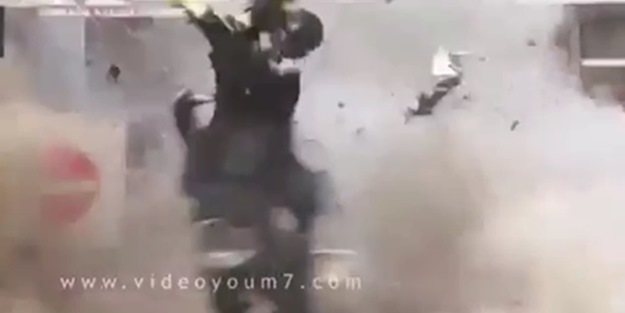 Bomba uzmanı havaya uçtu