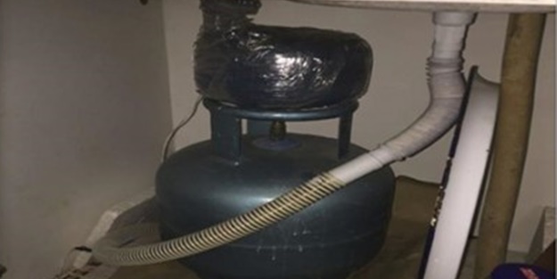 Bombaları bakın nereye tuzaklamışlar! - FOTO