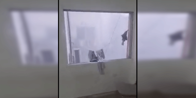 Bombardımanın ardından dumanlar Kudüs Hastanesi'ne kadar ulaştı!