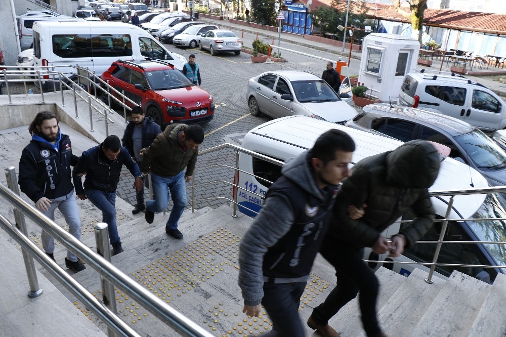 Bonzai ile yakalanan şüpheliler tutuklandı 