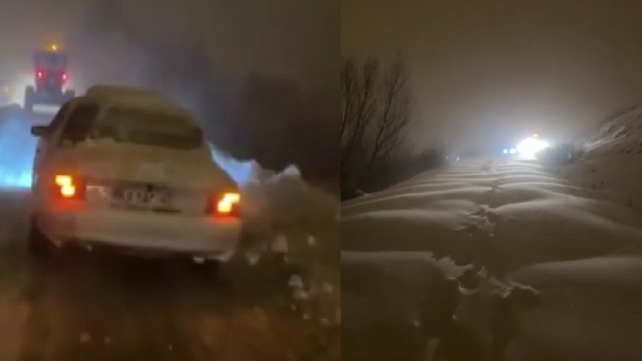 Börek yemeye misafirliğe gitti, yolda kaldı!