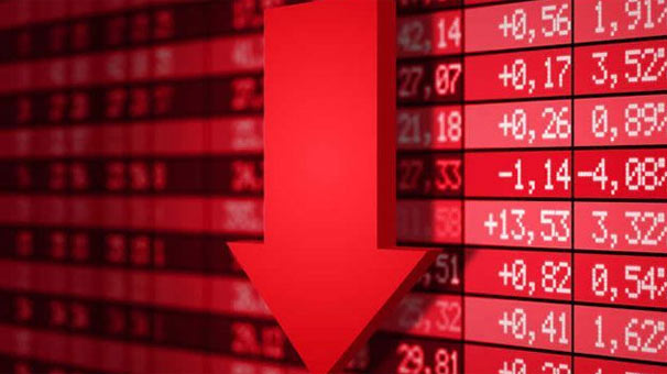 Borsa günü düşüşle kapattı