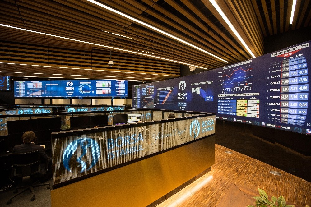Borsa ilk yarıda düştü 