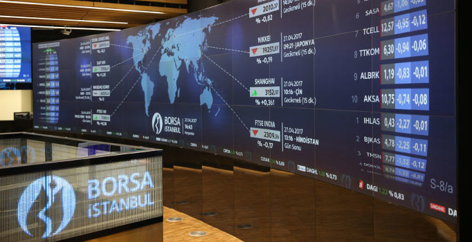 Borsa ilk yarıda düştü