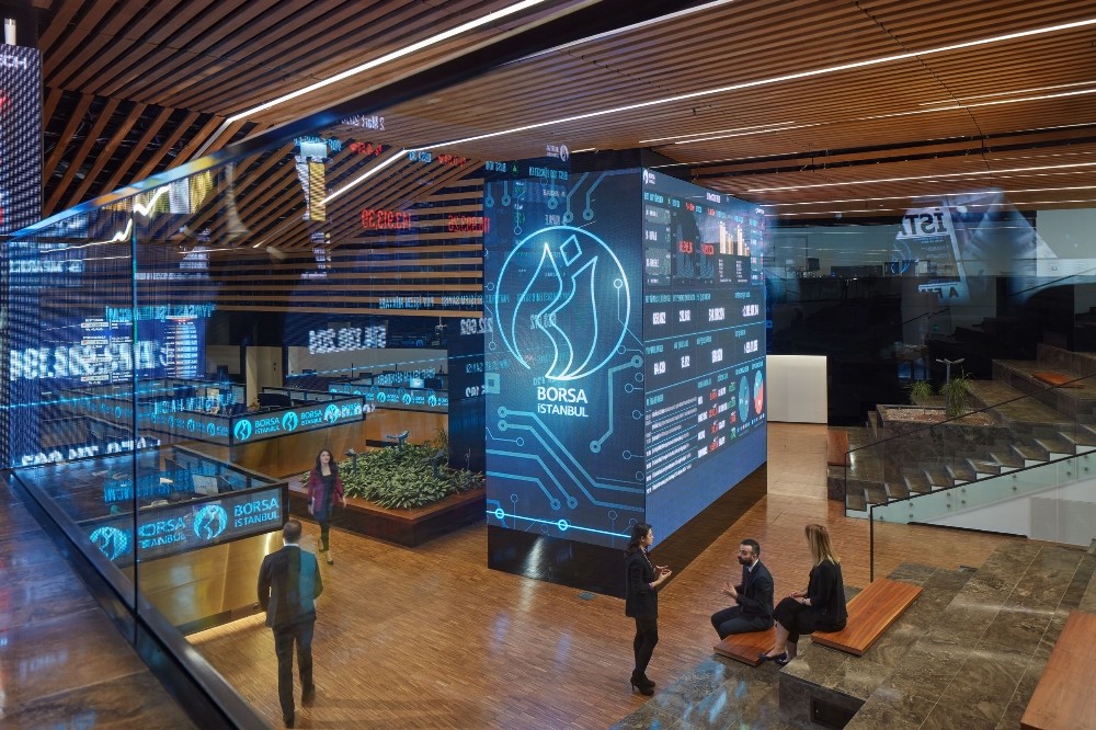 Borsa ilk yarıda yükseldi 