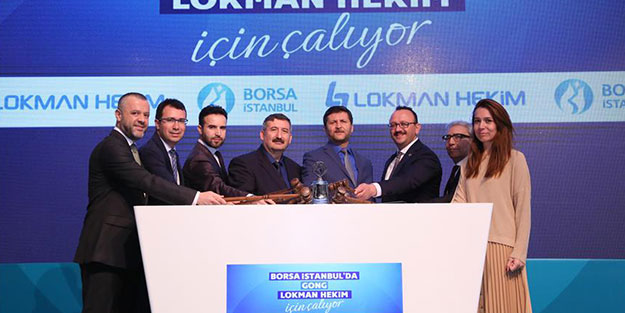 Borsa İstanbul’da açılış gongu Lokman Hekim için çaldı