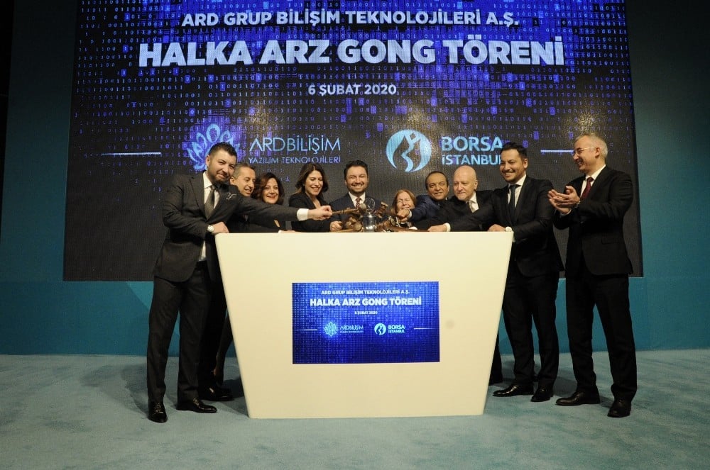 Borsa İstanbul’da gong ARD Bilişim için çaldı 