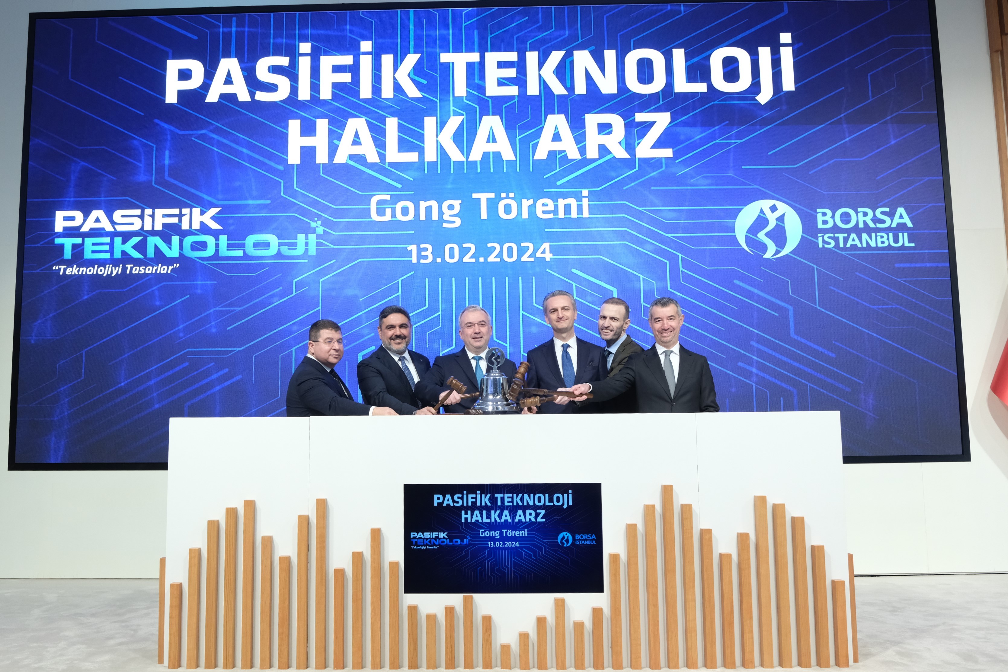 Borsa İstanbul'da gong Pasifik Teknoloji için çaldı!