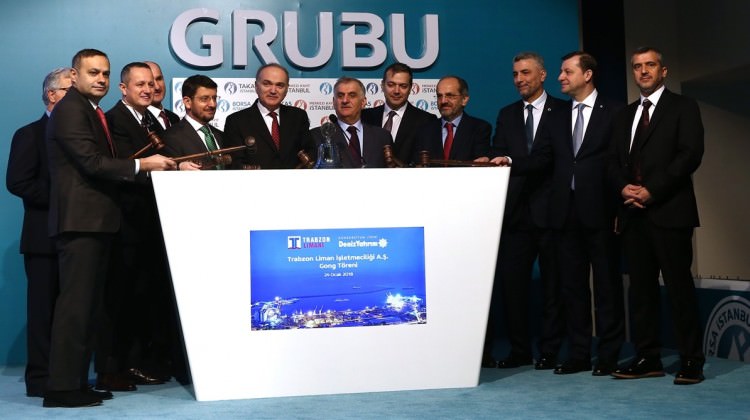 Borsa İstanbul'da 'gong' Trabzon Limanı için çaldı