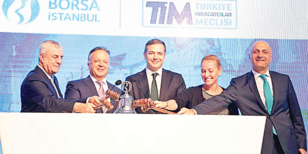 Borsada gong TİM İhracat Endeksi için çaldı