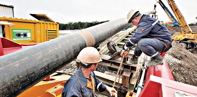 Boru hatlarına yerli göz
