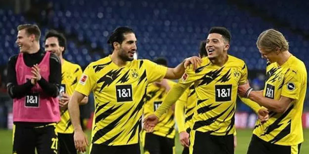 Borussia Dortmund gol oldu yağdı