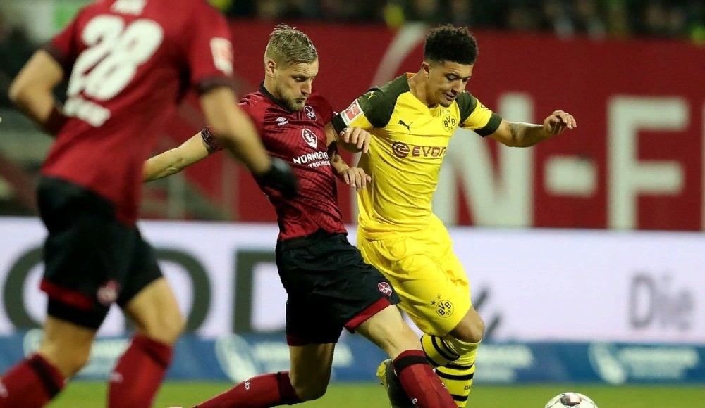Borussia Dortmund, Nürnberg deplasmanından 2 puan kaybetti