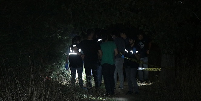 Boş arazide başından vurulmuş bir erkek cesedi bulundu