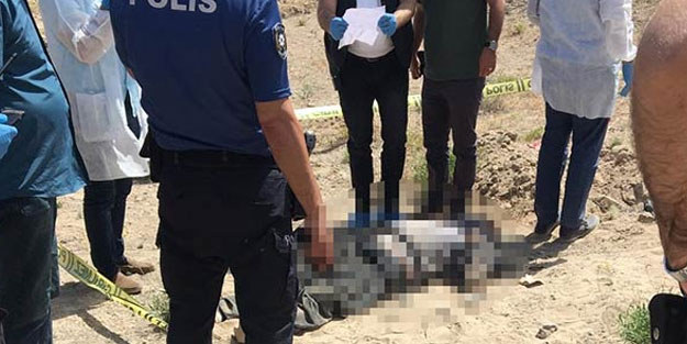 Boş arazide erkek cesedi bulundu