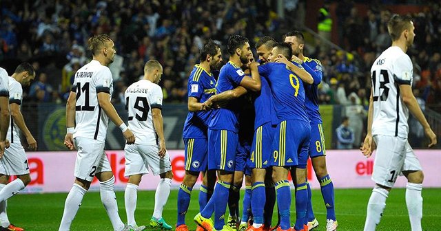 Bosna Hersek Estonya'yı farklı yendi: 5-0