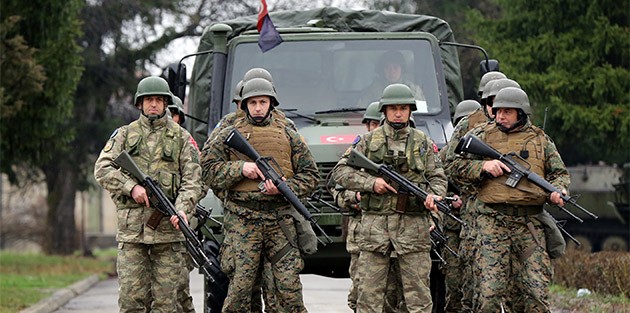 Bosna ordusuna Mehmetçik eğitimi