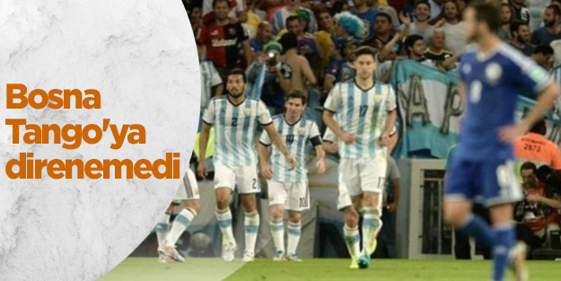 Bosna Tango'ya ayak uyduramadı