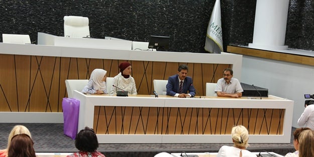 Bosnalı kadınlar Meram Belediyes'nde