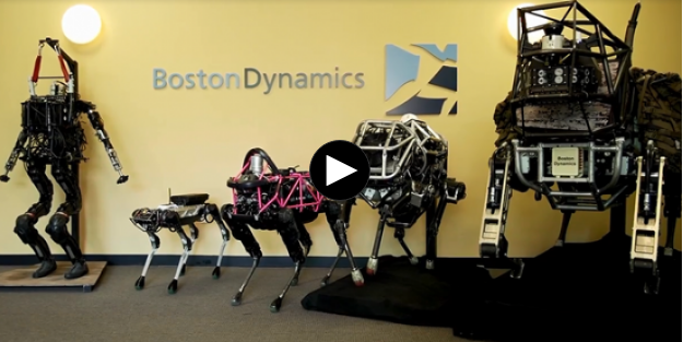 Boston Dynamics'in ilginç köpek robotu