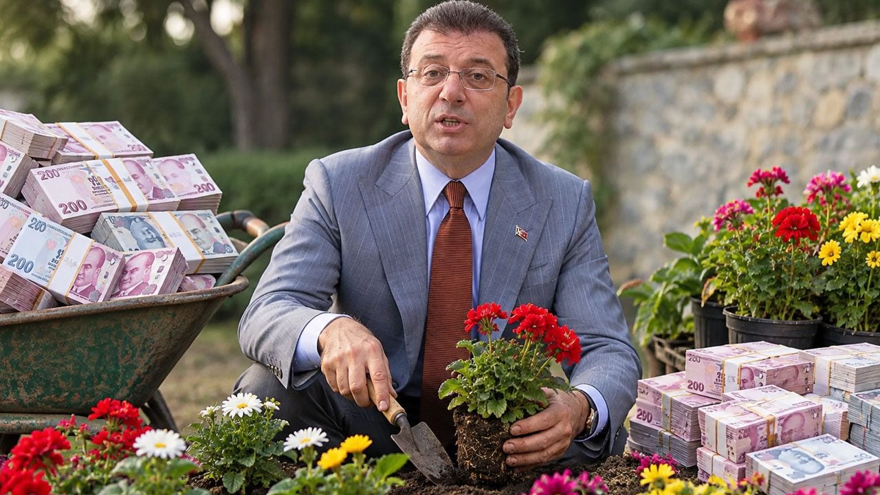 Boşuna ‘İstanbul nimet, nimet’ demiyormuş! Ekrem ve çetesi yapılan her işten yüzde 7, dikilen her çiçekten ise 10 kuruş haraç almış!