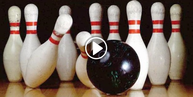 Bowling topunun içini açtılar!