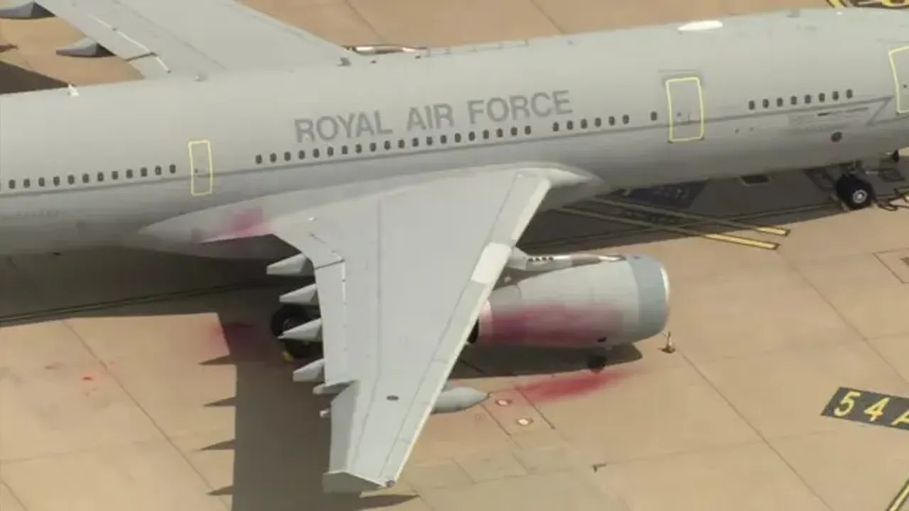 Boya deyip geçmeyin! Soykırım destekçisi uçaklarda hasar 7 milyon sterlin