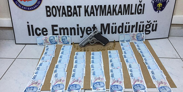 Boyabat'ta sahte para operasyonu