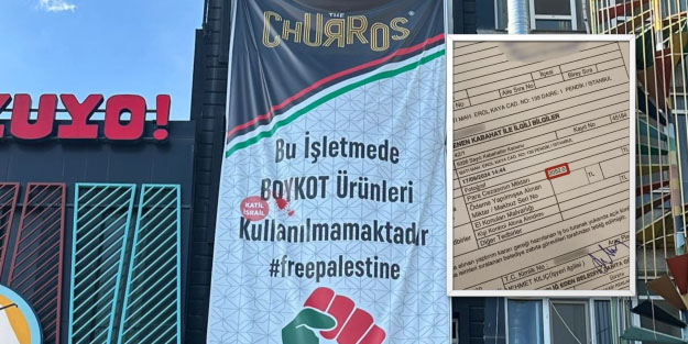 Boykot pankartı asan esnafa İBB ceza yazdı: Kara listeye alındı... Yakışanı yapmışlar