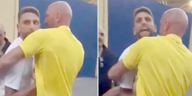 Böyle futbolcu olmaz olsun!