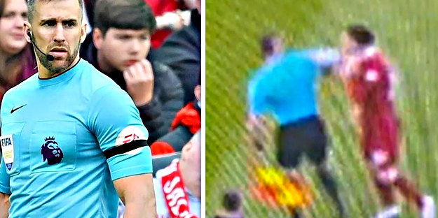 Böyle hakem düşman başına! Premier Lig'de büyük skandal