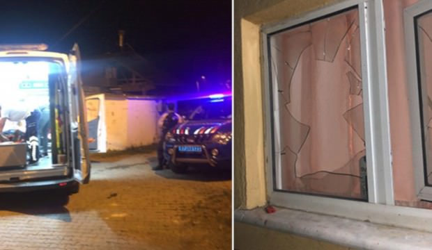 Böyle kız isteme görülmedi! Çiçeği camdan fırlatınca...